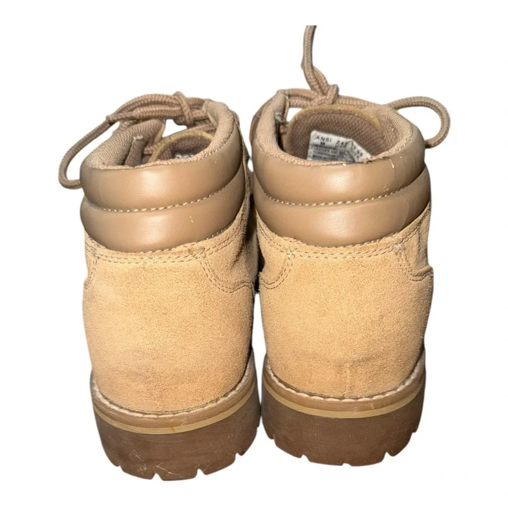 Brahma Tan Chukka Boots with Rugged Sole and Textured Finish